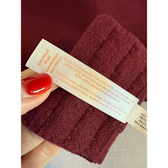 Cacique Lane Bryant Women's 42DD Full Coverage Wireless Lace LIned Comfort Bra - Picture 7 of 10